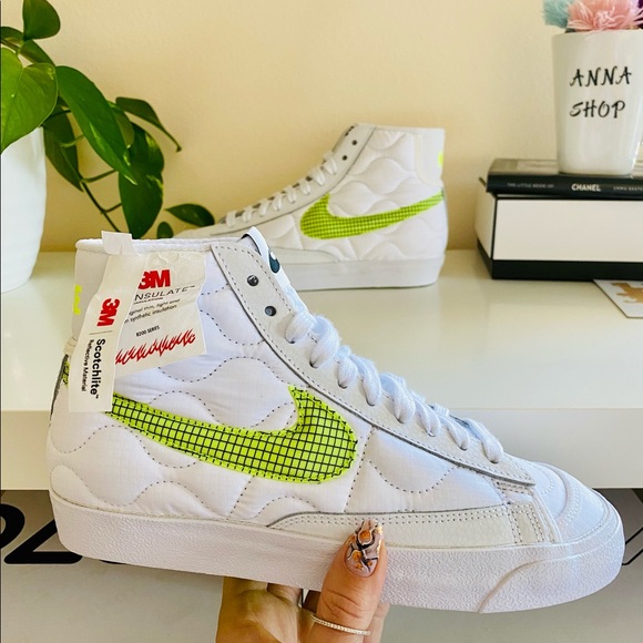 Nike Shoes - New custom Nike blazer mid 3M sneakers